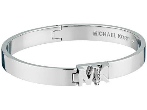 michael kors men bracelet siilver|Michael Kors silver bangle bracelet.